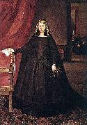 The Empress Dona Margarita de Austria in Mourning Dress